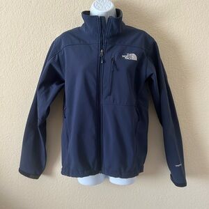 North Face Blue Performance Jacket Full-Zip Fleece